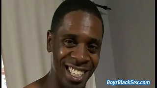 Black Gay Dude with Huge Cock Fuck Pallid Twing Hardcore Way 15